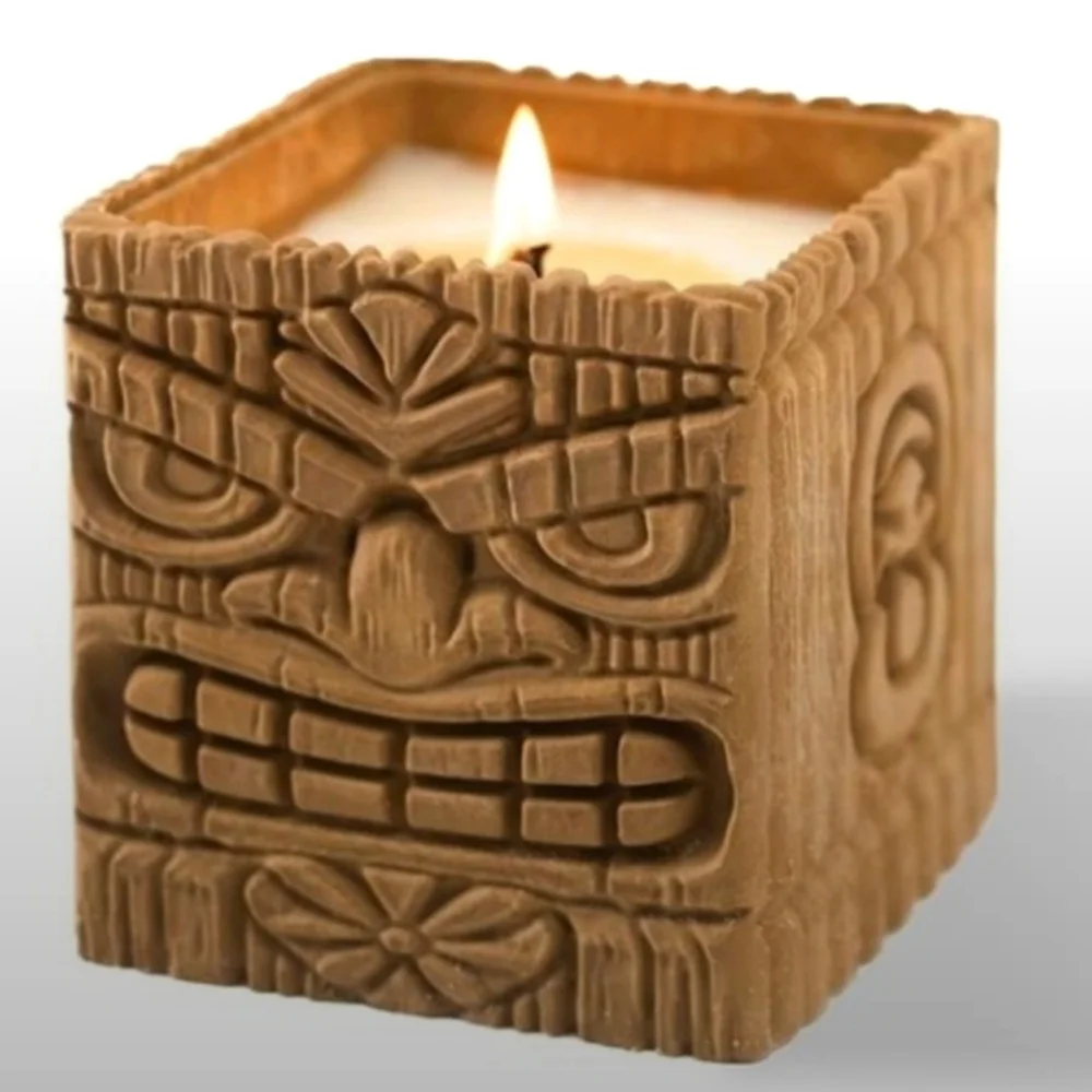 NEW 🥥🍍MANA MOOD Sunset Island Coconut & Pineapple 9oz Large Wood Wick Candle
